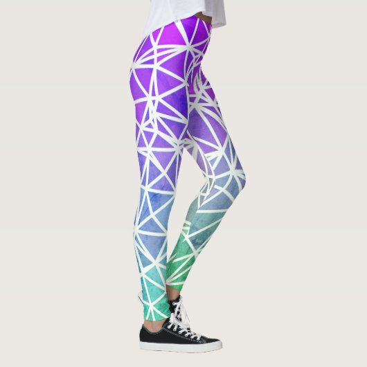 Low Poly Ombre Leggings (Rechts)