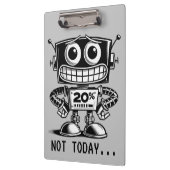 Low Power Robot – niet vandaag... Klembord (Links)