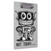 Low Power Robot – niet vandaag... Klembord (Rechts)