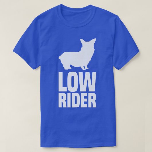 Low Rider Corgi Welsh Corgi Pembroke802 T-shirt (Design voorkant)