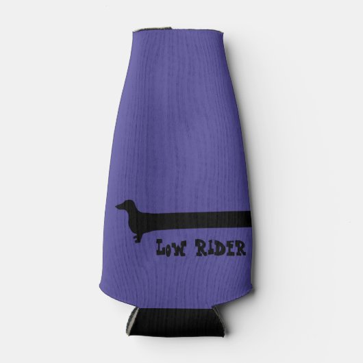 Low Rider Dachshund Flesjeskoeler (Voorkant)