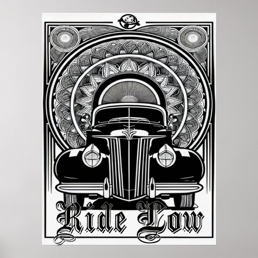 Low Rider Ride Low Poster (Voorkant)