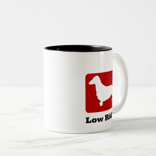 Low Ridin&apos; Tweekleurige Koffiemok (Voorkant rechts)
