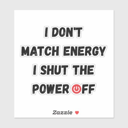 Low Social Battery Sticker (Vel)