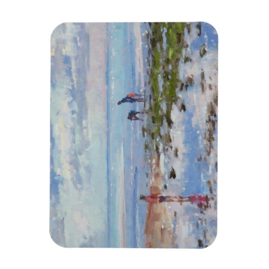 Low Tide Charmouth 2012 Magneet (Verticaal)