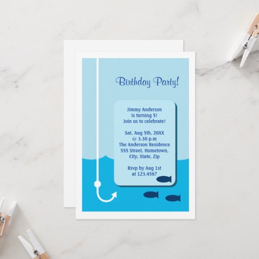 Low Tide Gevist Kaart (Voorkant / Achterkant in situ)