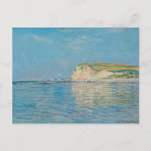 Low Tide in Pourville, bij Dieppe Claude Monet Briefkaart (Voorkant)