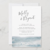 Low Tide | Kustweddenschap over Waterverf Kaart (Voorkant)