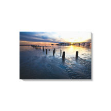 Low Tide Sunset - Mississippi Golfkust