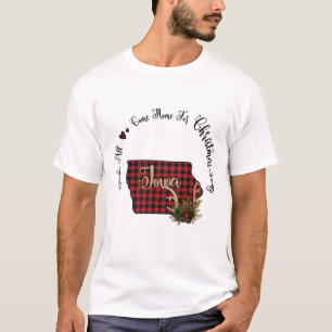 Lowa Plaid komt allemaal naar huis voor Kerstmis T-shirt