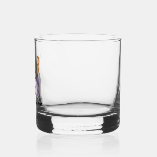 Lowball Whiskey Rocks Glass met aangepaste Logo 12 Whisky Glas (Links)
