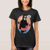 Lowbrow art Macabre Style Grim Reaper Beach T-shirt (Voorkant)
