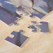 Lowchen Binnenplaats Tuin Kunst Legpuzzel (Zijkant)
