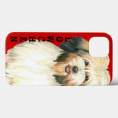 Lowchen Color Block Case-Mate iPhone Case (Achterkant (horizontaal))