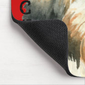 Lowchen Color Block Muismat (Hoek)