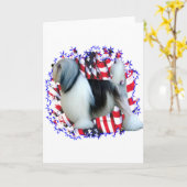 Löwchen Patriot Kaart (Gele Bloem)