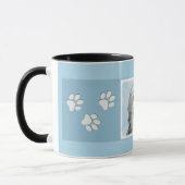 Lowchen schilderen - Kute Original Dog Art Mok (Links)
