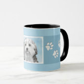 Lowchen schilderen - Kute Original Dog Art Mok (Voorkant rechts)