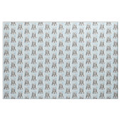 Lowchen schilderen - Kute Original Dog Art Stof (Yard (91,4 cm))
