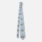 Lowchen schilderen - Kute Original Dog Art Stropdas (Achterkant)