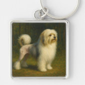 Lowchen Sleutelhanger (Voorkant)