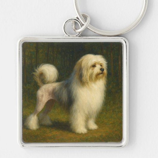 Lowchen Sleutelhanger (Voorkant)