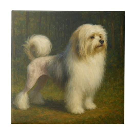 Lowchen Tegeltje (Voorkant)