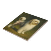 Lowchen Tegeltje (Zijkant)