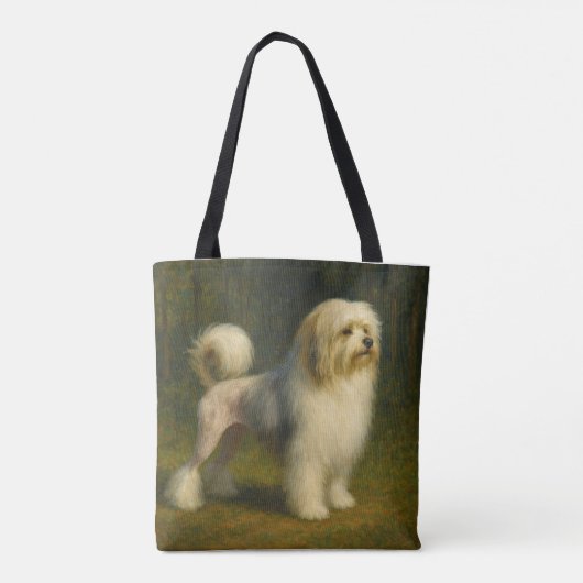 Lowchen Tote Bag (Achterkant)