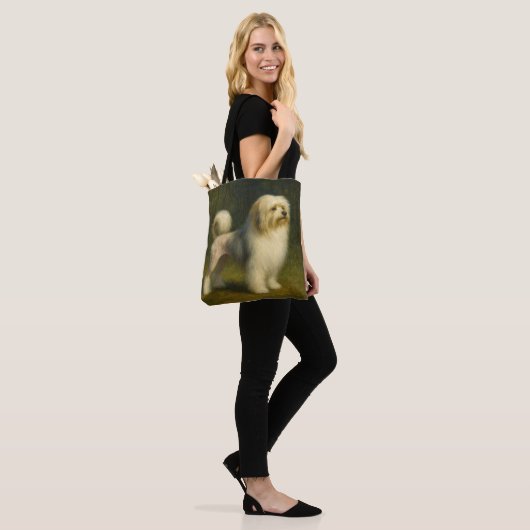 Lowchen Tote Bag (Op model)