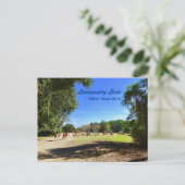 Lowcountry Horse Trail Rides Hilton Head Island SC Briefkaart (Staand voorkant)