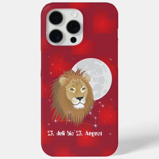 Löwe 23. Juli bis 22. August Apple iPhone Hüllen Case-Mate iPhone Case (Achterkant)