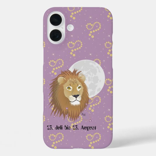 Löwe 23. Juli bis 22. August Apple iPhone Hüllen Case-Mate iPhone Case (Achterkant)