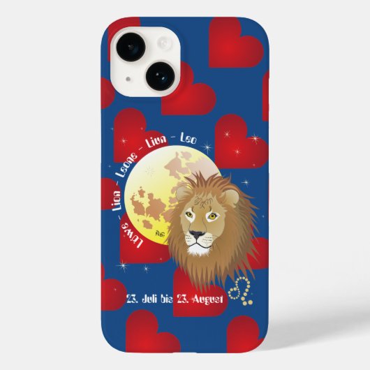 Löwe 23. Juli bis 22. August Apple iPhone Hüllen Case-Mate iPhone Case (Achterkant)