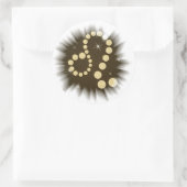 Löwe 23. Juli bis 22. August Aufkleber Ronde Sticker (Tas)