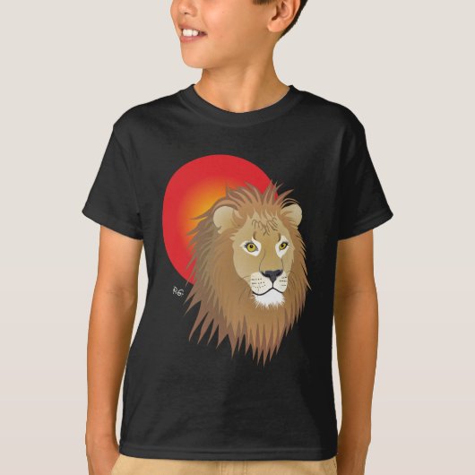 Löwe 23. Juli bis 22. August T-shirt (Voorkant)