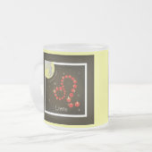 Löwe 23. Juli bis 22. August Tasse Matglas Koffiemok (Voorkant links)