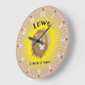 Löwe 23. Juli bis 22. August Uhr Grote Klok (Hoek)