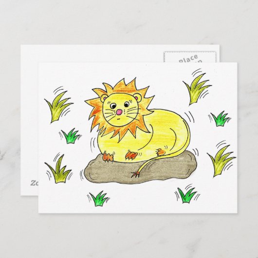 Löwe Briefkaart (Voorkant / Achterkant)