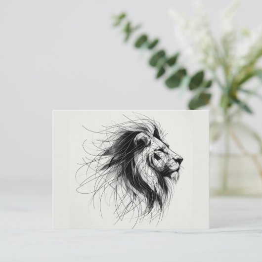 Löwe Briefkaart (Staand voorkant)