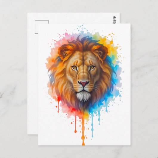 Löwe Briefkaart (Voorkant / Achterkant)