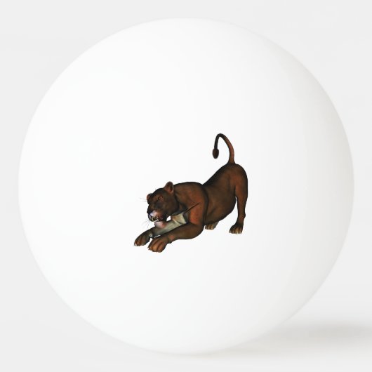 Löwe Pingpongbal (Voorkant)