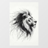 Löwe Raamsticker (Vel)