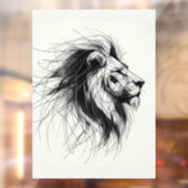 Löwe Raamsticker (Vel 2)