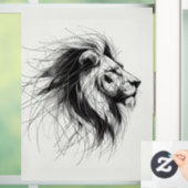 Löwe Raamsticker (Huis)