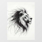 Löwe Raamsticker (Vel)