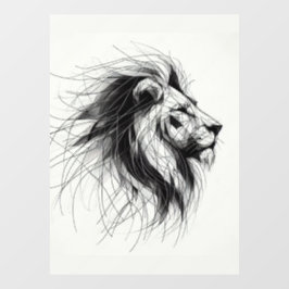 Löwe Raamsticker