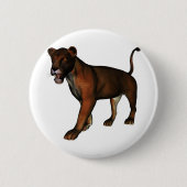 Löwe Ronde Button 5,7 Cm (Voorkant)