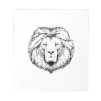 Löwe  Schreib Notiz Block Notitieblok
