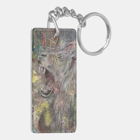 Löwe Sleutelhanger (Achterkant Links)